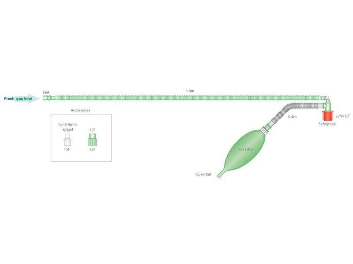 Ayres T-Piece Anaesthetic Circuit - Paediatric