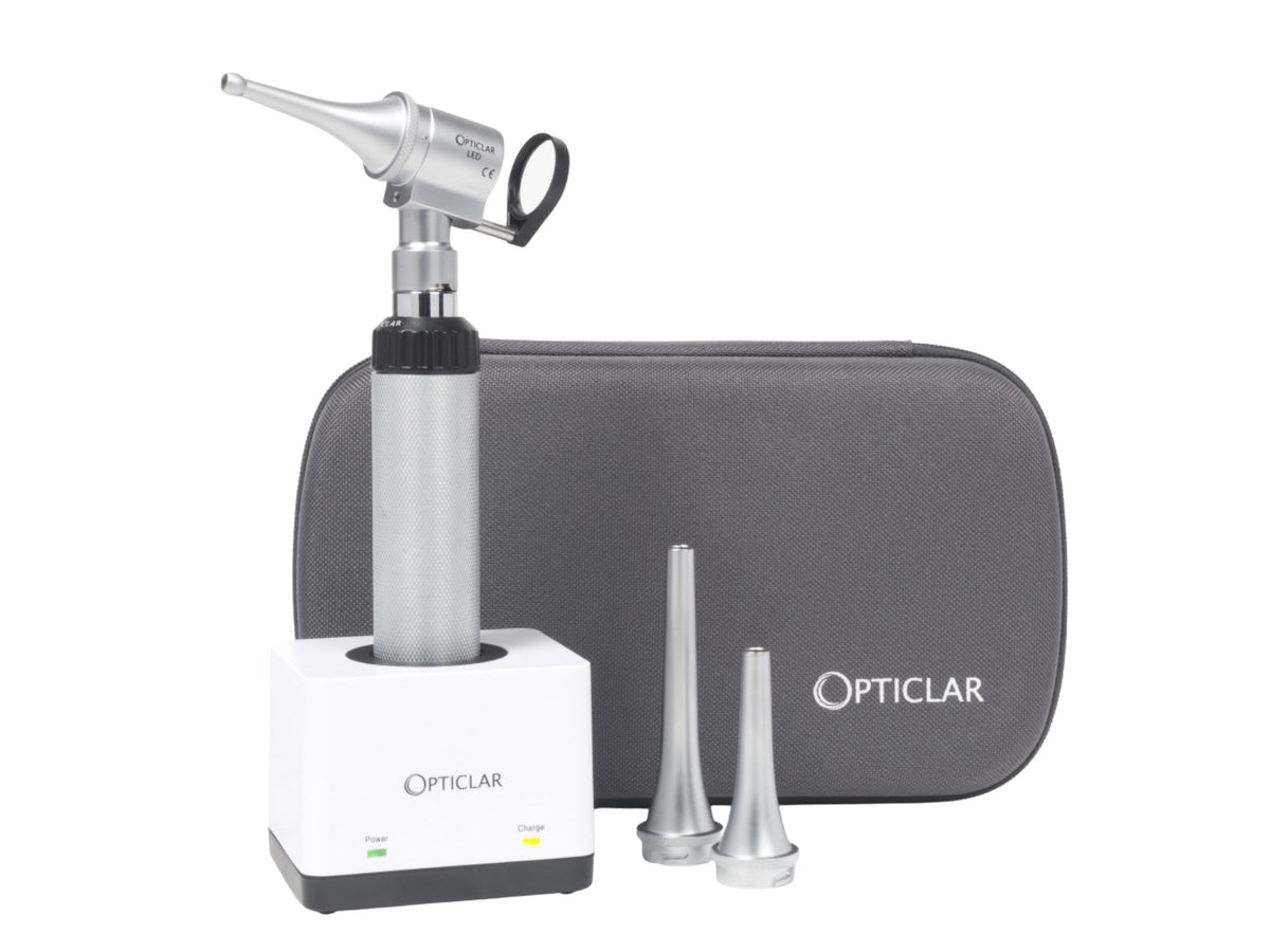 Opticlar LED Slit Otoscope Rechargeable Set