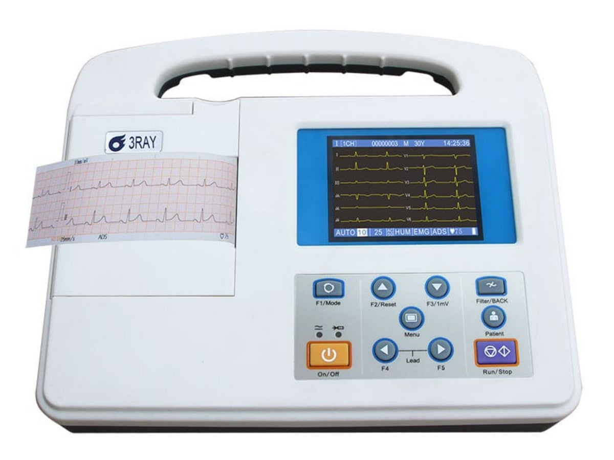 Three Channel Veterinary ECG