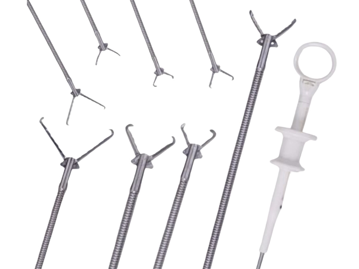 Endoscopy Channel Instruments Rat Tooth Alligator Forceps