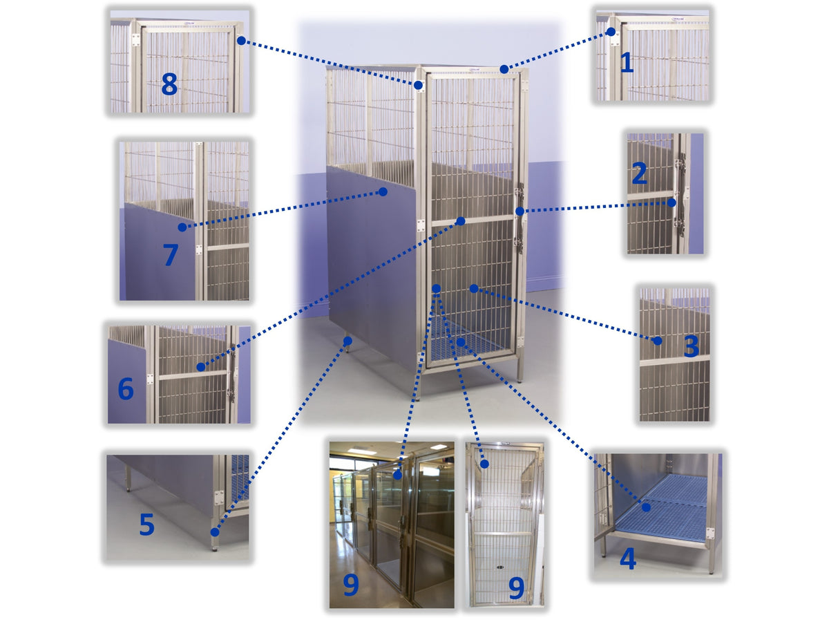 Shor-Line Dog Run Kennel Gates