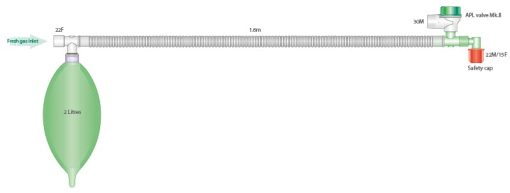 Magill - Mapleson A Anaesthetic Circuit - Image 2