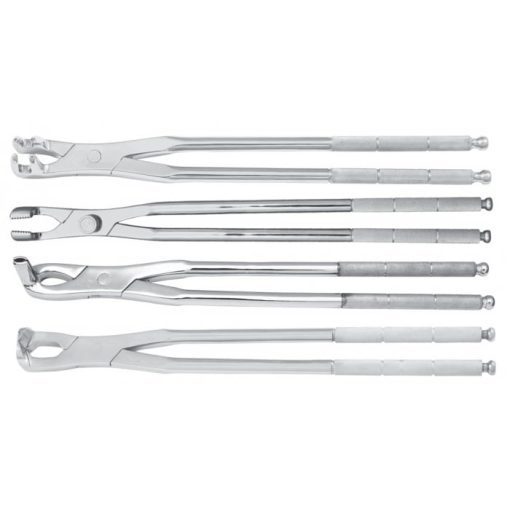 - set of molar forceps